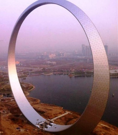 build ring of life construccion Aro anillo de la vida china puerta interdimensional stargate