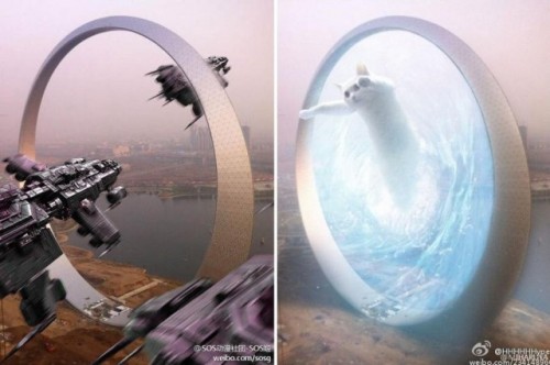 ring of life construccion build Aro anillo de la vida china puerta interdimensional stargate