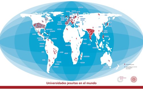 mapa universidades jesuitas