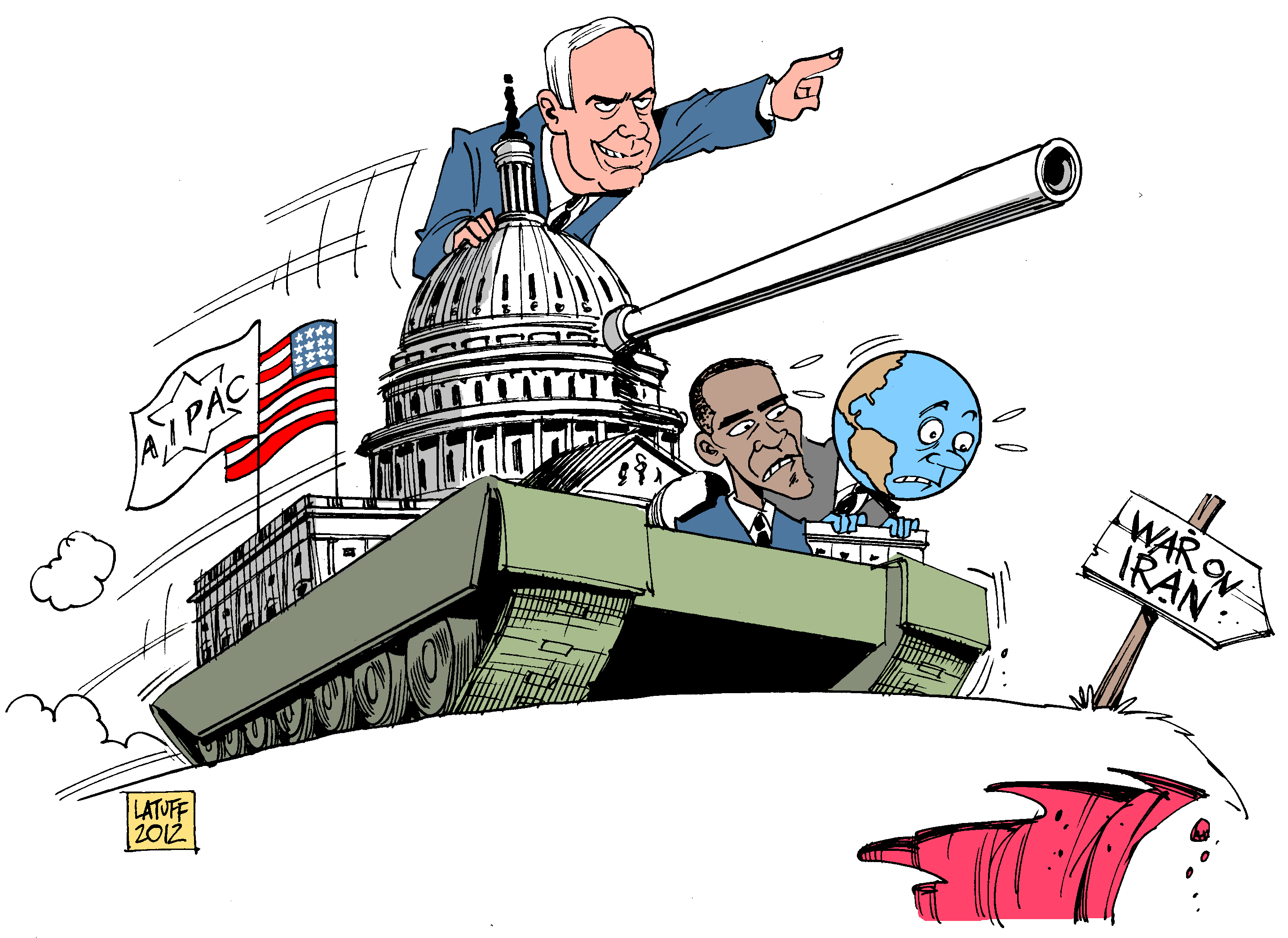 Netanyahu-Obama-AIPAC