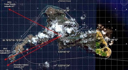 Eclipse anular del SOL del 20 de mayo, más alineación Tierra-Luna-SOL y Pléyades, y el 6 de Junio el tránsito de Venus por el SOL / El por qué un rey maya construyó un monolito en la Isla chilena de Robinson Crusoe / Reunión Bilderberg del 31 al 3 de Juni Isla-maya