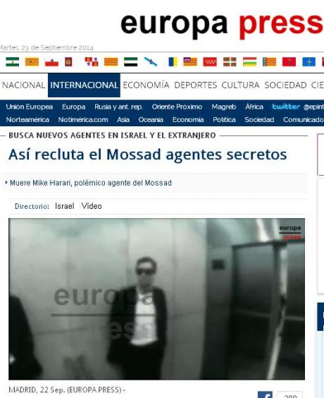 europa press mossad nuevos agentes