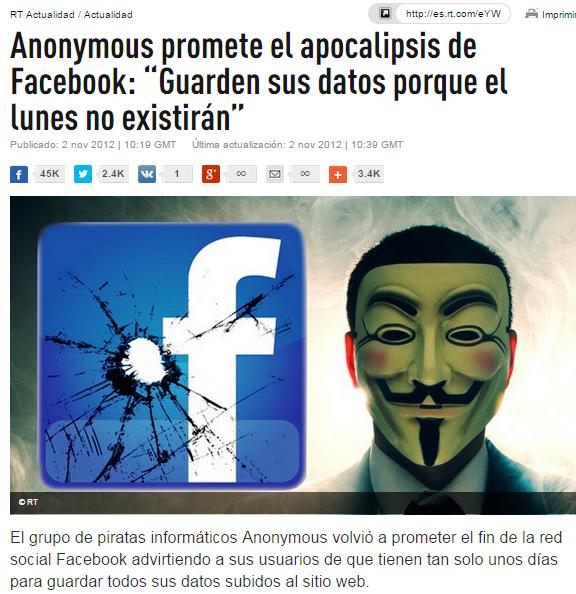 anonymous facebook