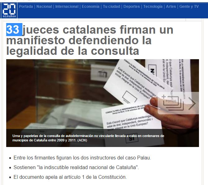 33 jueces catalanes