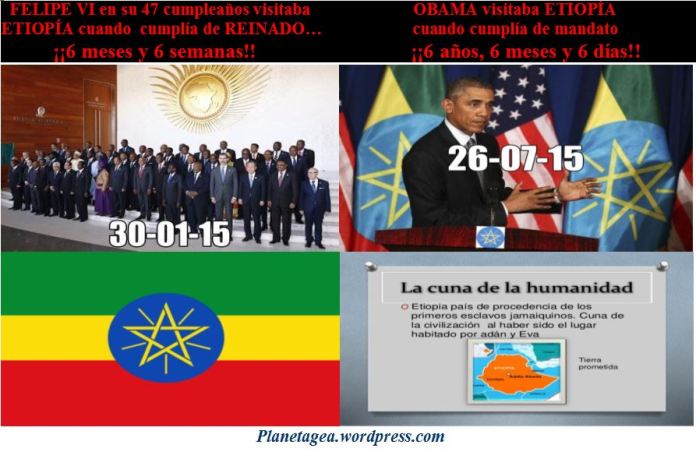 obama y felipe en etiopia 666