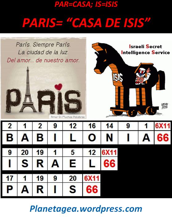 PARIS=CASA DE ISIS 66 ISRAEL Y BABILONIA